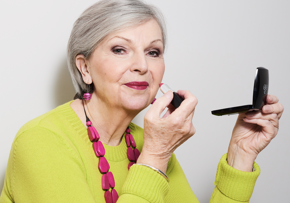 Makeup on discount older women